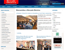 Tablet Screenshot of mercadoelectriconet.com.ar